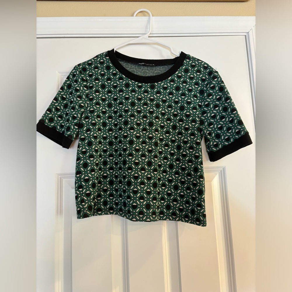 Zara cropped top